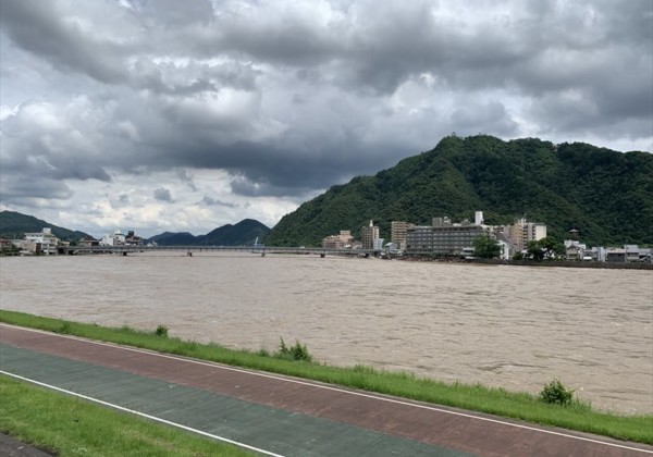 長良川 増水 2020年
