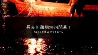 長良川鵜飼2024開幕！初日をなんとなく見に行ってみた結果・・。