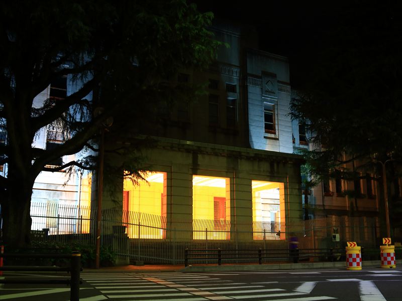 【岐阜市】旧岐阜県庁舎、夜にライトアップ実施中。8日間限定。