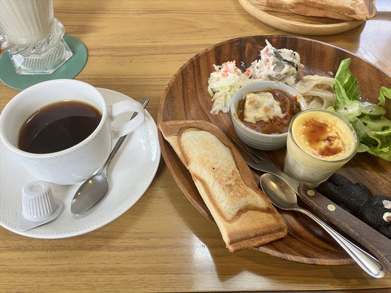 関市 喫茶ギャラリームース モーニング