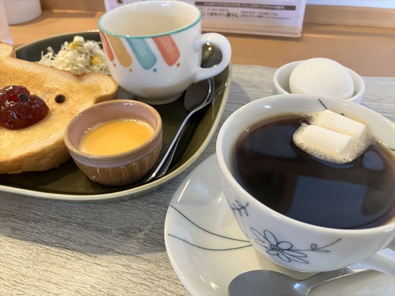 岐阜市 くまのパン屋さん モーニング