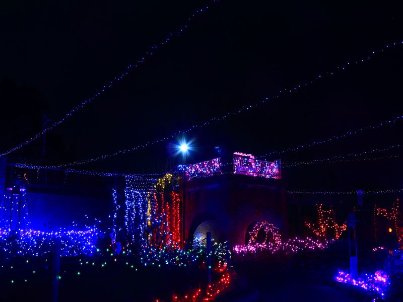 長良公園イルミネーション2025