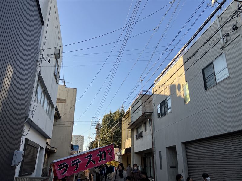 玉性院節分つり込み祭り 屋台