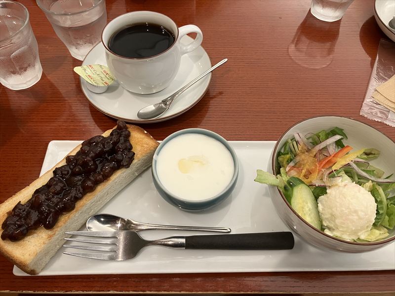 純喫茶もくじ堂 モーニング