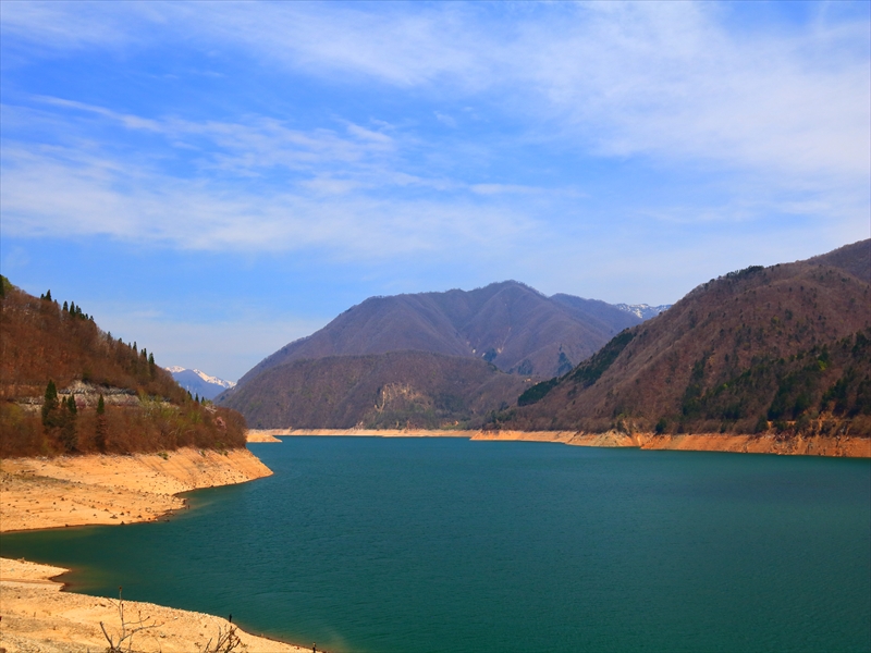 御母衣湖　2021年